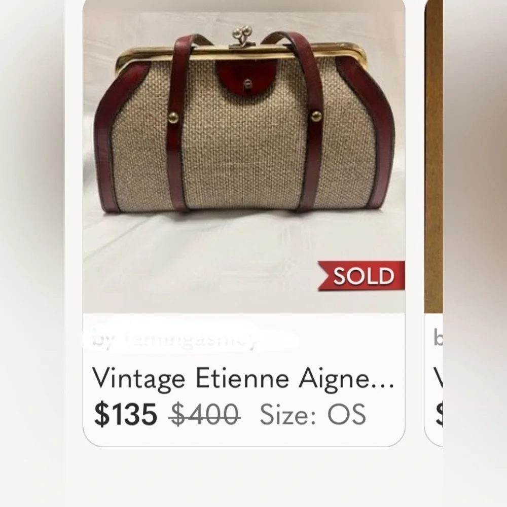 Etienne Aigner, Heritage, Vintage Straw purse. **Rare 1960s. Designer Bag - Picture 16 of 16